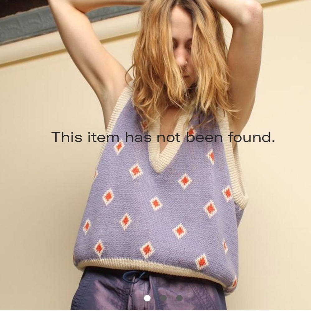 ISO VINTAGE LIZ CLAIBORNE SWEATER VEST!!!